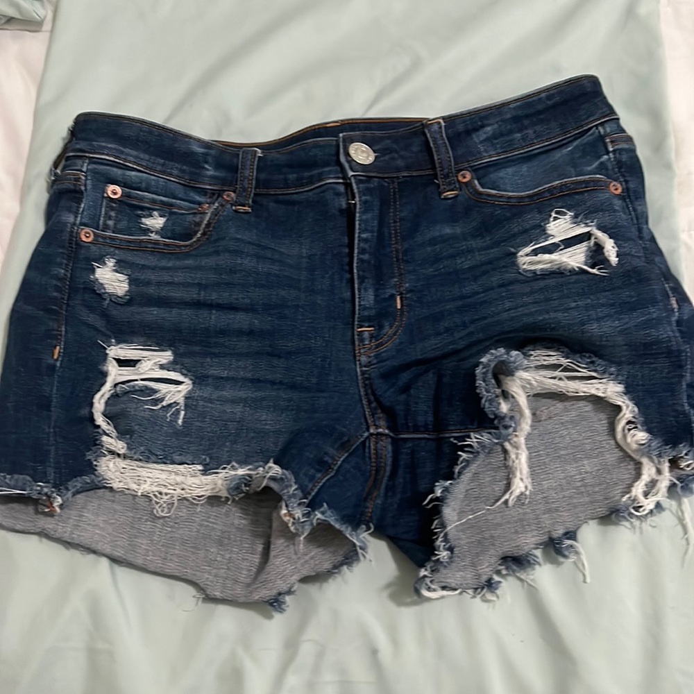 Denim shorts size 8 womens
